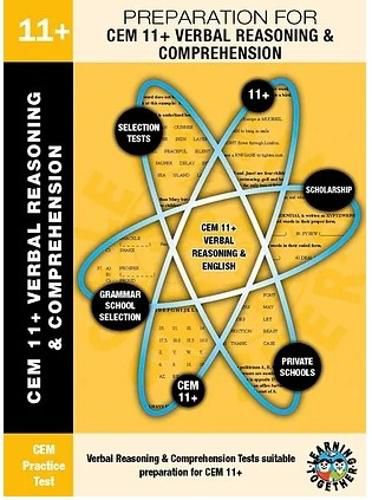 Cover image for CEM 11+ Verbal Reasoning & Comprehension: Preparation for CEM 11+ Exam