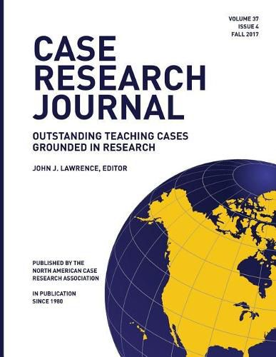 Cover image for Case Research Journal, 37(4): Outstanding Teaching Cases Grounded in Research