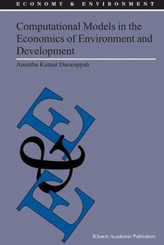 Cover image for Computational Models in the Economics of Environment and Development