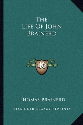 The Life of John Brainerd