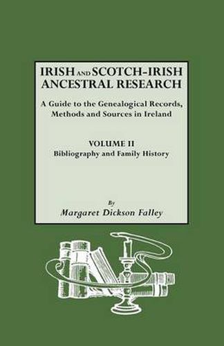 Cover image for Irish and Scotch-Irish Ancestral Research, Vol. II