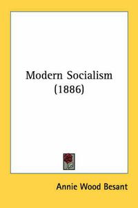 Cover image for Modern Socialism (1886)