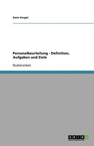 Cover image for Personalbeurteilung - Definition, Aufgaben und Ziele