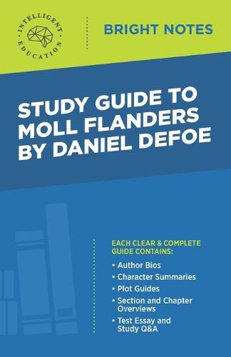 Cover image for Study Guide to Moll Flanders by Daniel Defoe