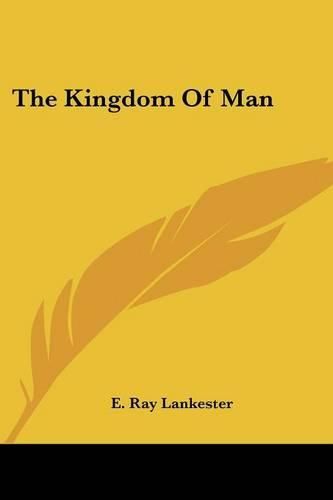 Cover image for The Kingdom of Man