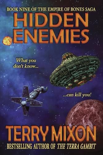 Cover image for Hidden Enemies: Book 9 of The Empire of Bones Saga