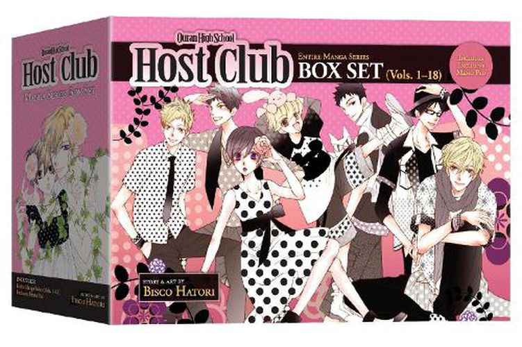 Cover image for Ouran High School Host Club Complete Box Set: Volumes 1-18 with Premium