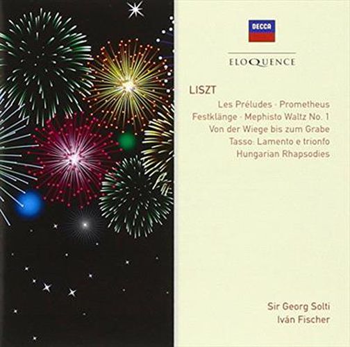 Cover image for Liszt Tone Poems Hungarian Rhapsodies
