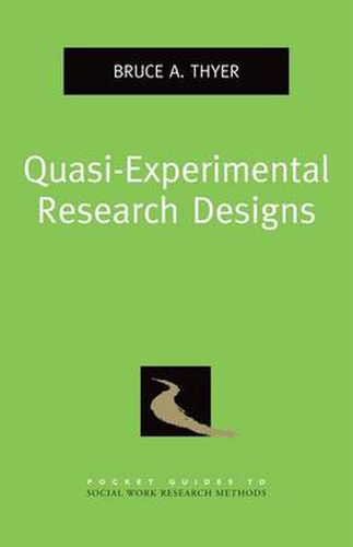 Cover image for Quasi-Experimental Research Designs