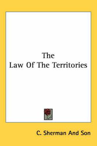 Cover image for The Law of the Territories