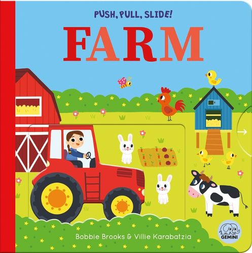 Cover image for Push, Pull, Slide! Farm