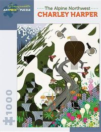 Cover image for Charley Harper the Alpine Northwest 1000-Piece Jigsaw Puzzle