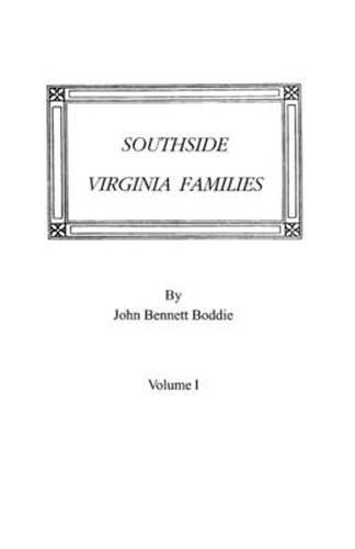 Cover image for Southside Virginia Families