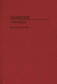 Cover image for Homicide: A Bibliography