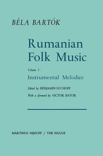 Cover image for Rumanian Folk Music: Instrumental Melodies