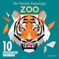 Cover image for My Sticker Paintings: Zoo