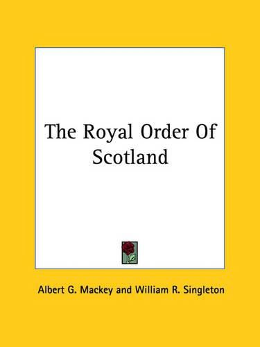 Cover image for The Royal Order of Scotland