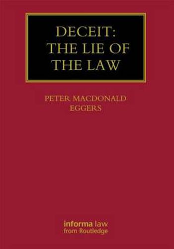 Cover image for Deceit: The Lie of the Law