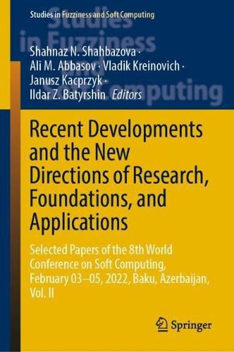 Cover image for Recent Developments and the New Directions of Research, Foundations, and Applications