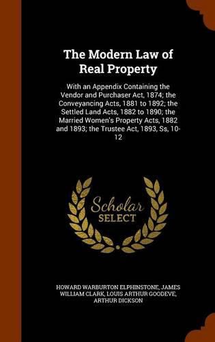 Cover image for The Modern Law of Real Property