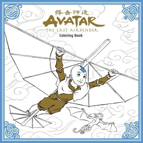 Cover image for Avatar: The Last Airbender Colouring Book