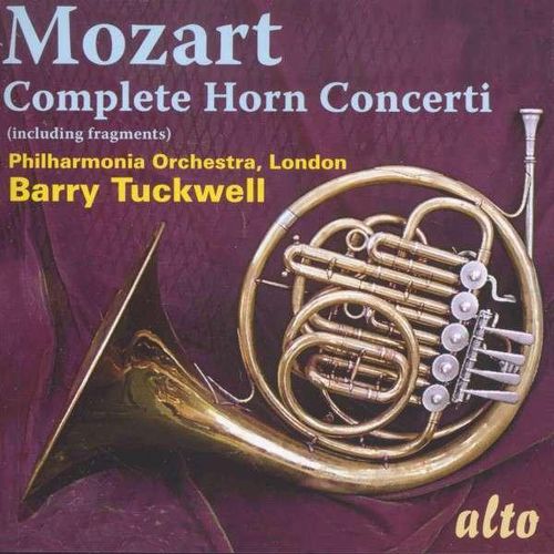 Cover image for Mozart Complete Horn Concerti Including Fragments