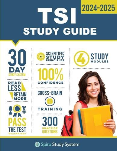 Cover image for TSI Study Guide: TSI Test Prep Guide with Practice Test Review Questions for the Texas Success Initiative Exam