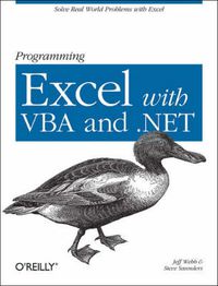 Cover image for Programming Excel with VBA and .NET