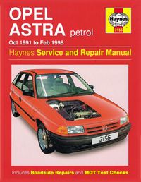 Cover image for Opel Astra Petrol