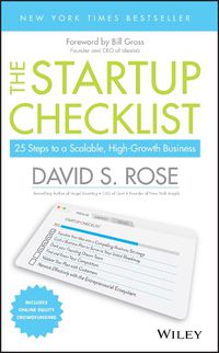 Cover image for The Startup Checklist - 25 Steps to a Scalable, High-Growth Business
