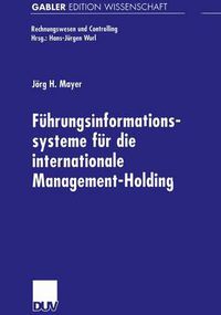 Cover image for Fuhrungsinformationssysteme fur die Internationale Management-Holding