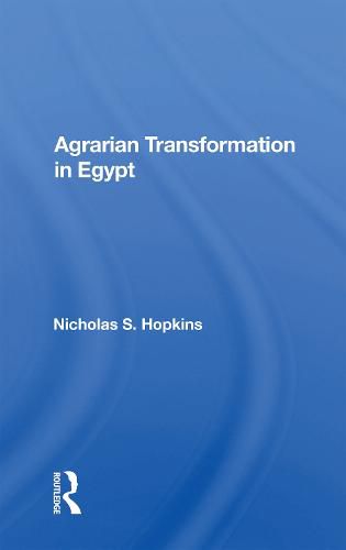 Cover image for Agrarian Transformation in Egypt