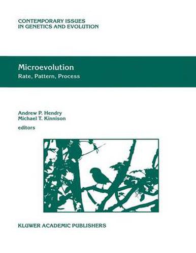 Cover image for Microevolution Rate, Pattern, Process