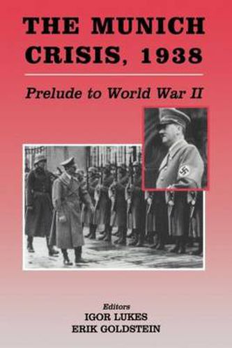 Cover image for The Munich Crisis, 1938: Prelude to World War II