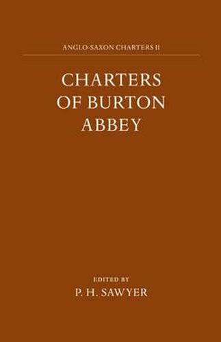 Cover image for Charters of Burton Abbey