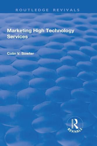 Cover image for Marketing High Technology Services