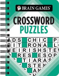 Cover image for Brain Games - To Go - Crossword Puzzles (Teal)