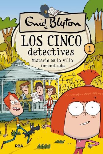 Cover image for Misterio en la villa incendiada / The Mystery of the Burnt Cottage