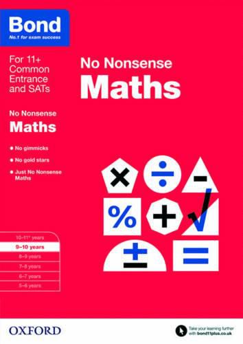 Cover image for Bond: Maths: No Nonsense: 9-10 Years