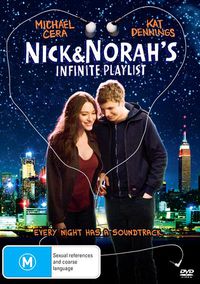 Cover image for Nick And Noras Infinite Playlist Dvd