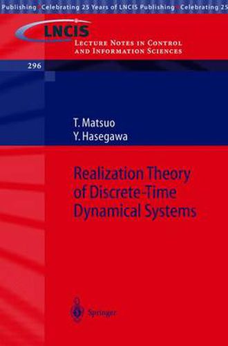 Cover image for Realization Theory of Discrete-Time Dynamical Systems