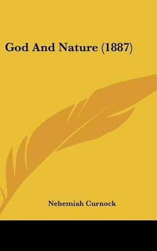 Cover image for God and Nature (1887)