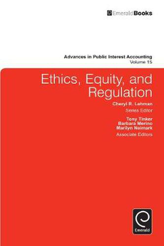 Cover image for Ethics, Equity, and Regulation