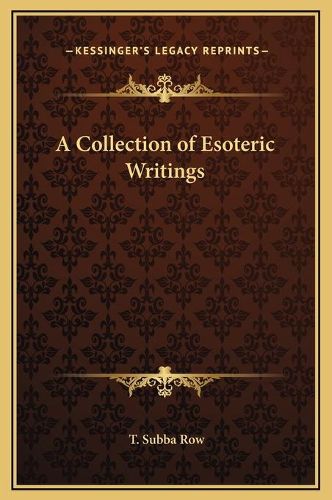 A Collection of Esoteric Writings