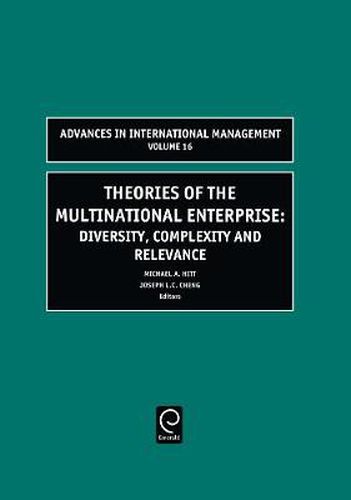 Cover image for Theories of the Multinational Enterprise: Diversity, Complexity and Relevance