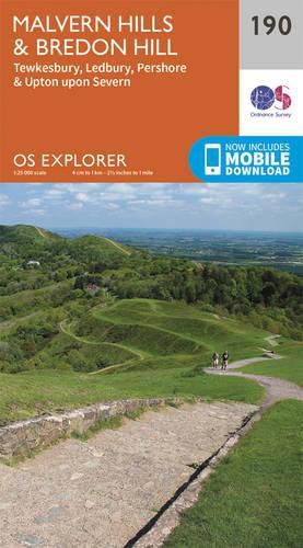 Cover image for Malvern Hills and Bredon Hill