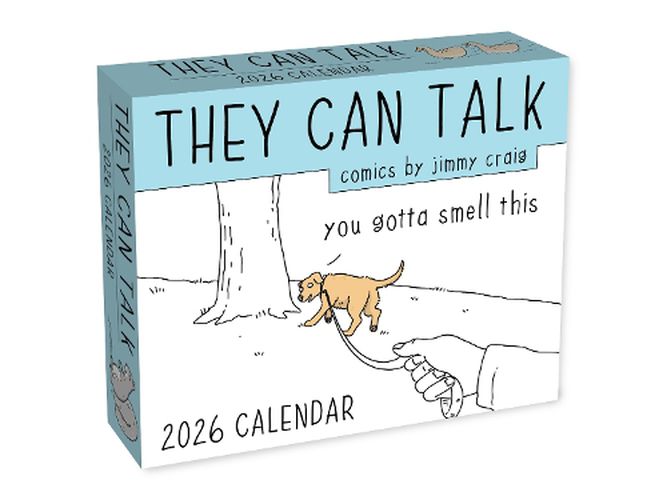 Cover image for They Can Talk Comics 2026 Day-to-Day Calendar