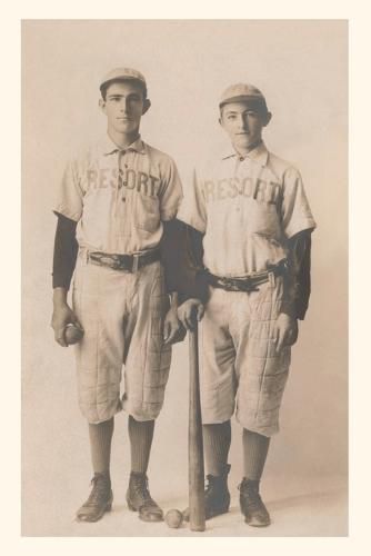 Cover image for Vintage Journal Old Time Baseball Players