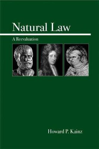 Cover image for Natural Law: A Reevaluation