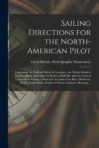 Cover image for Sailing Directions for the North-American Pilot